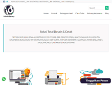 Tablet Screenshot of indodesign.org